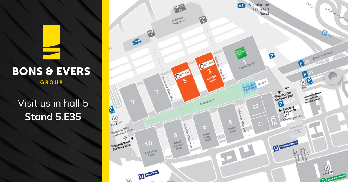 B&E visit us in hall 5 B&E visit us in hall 5